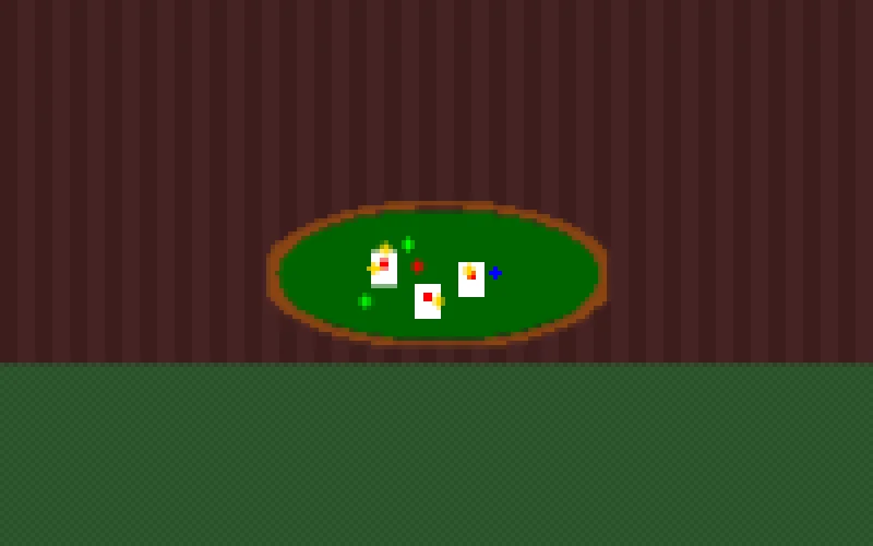 澳门天空彩票像素游戏房间扑克桌