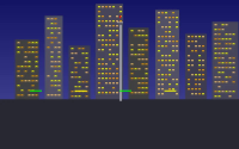 澳门天空彩票像素风格澳门城市夜景